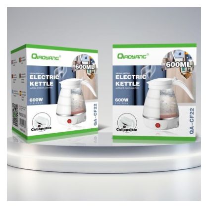 Chaleira de Silicone Dobrável
