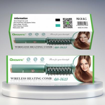 Escova Alisadora Sem Fios USB