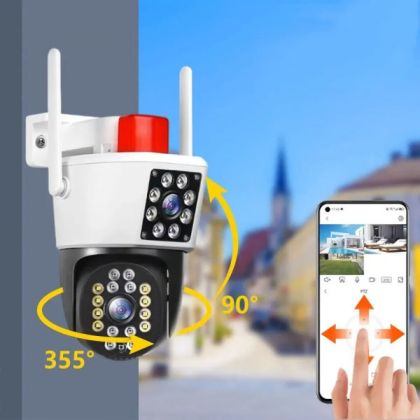 Câmara Exterior Alarme Sonoro